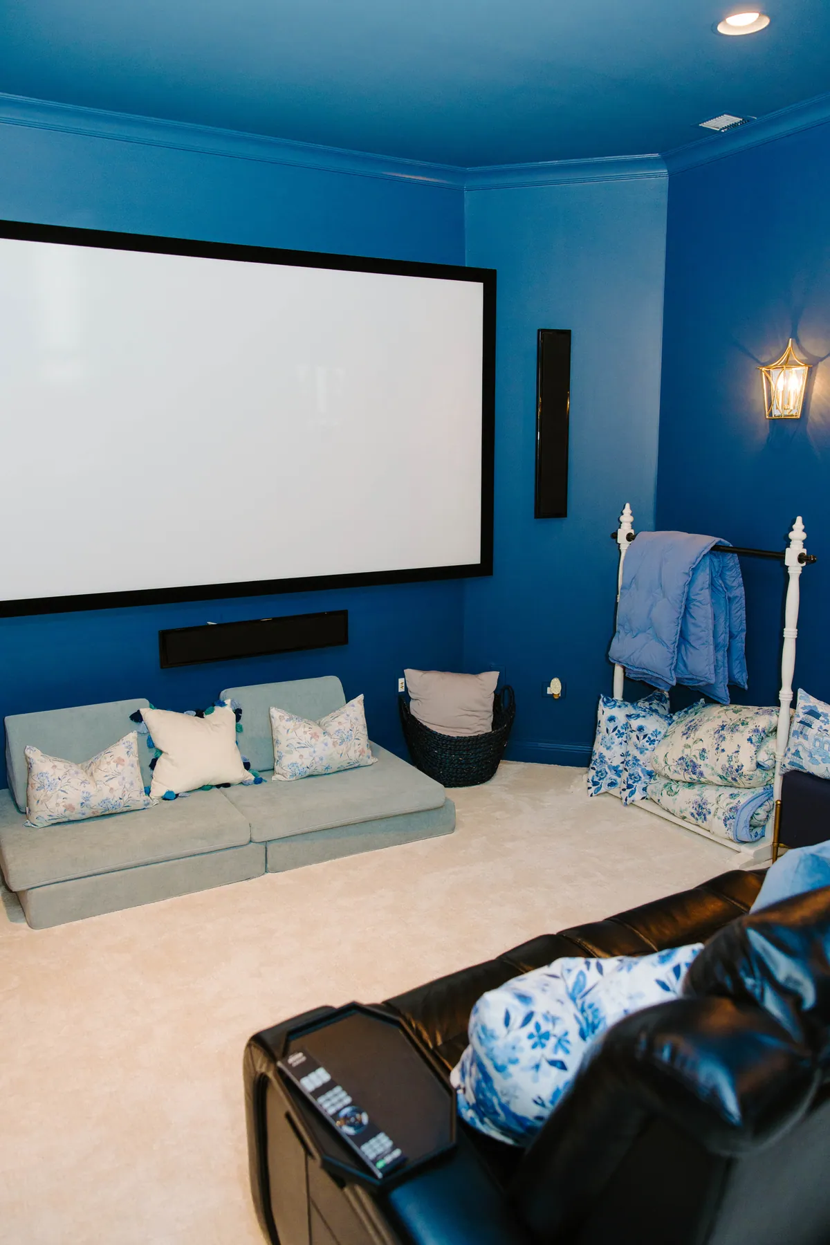 Cinema room in Appleyard House