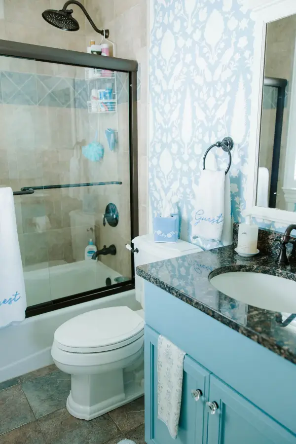 Blue Suite in Paige Appleyard's family home