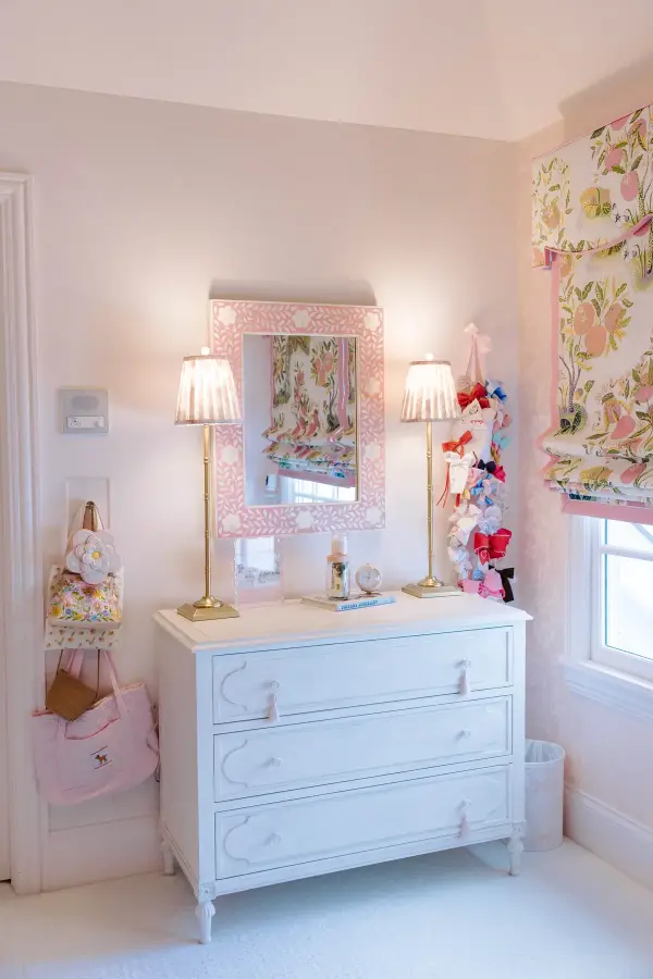 Pink Suite & Bath in Paige Appleyard's family home