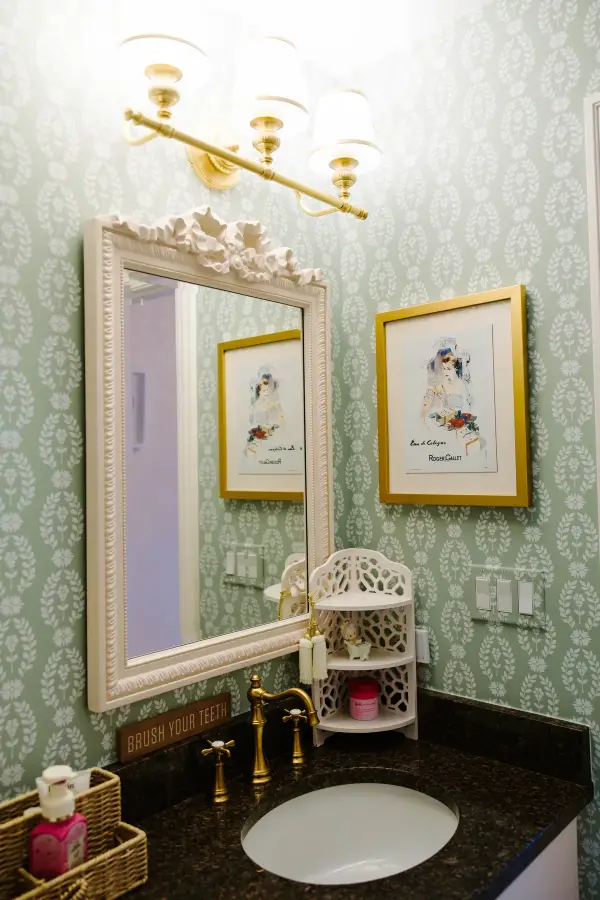 Pink Suite & Bath in Paige Appleyard's family home