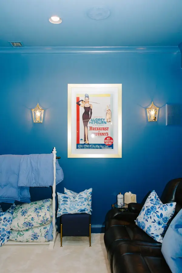 Cinema Room in Paige Appleyard's family home