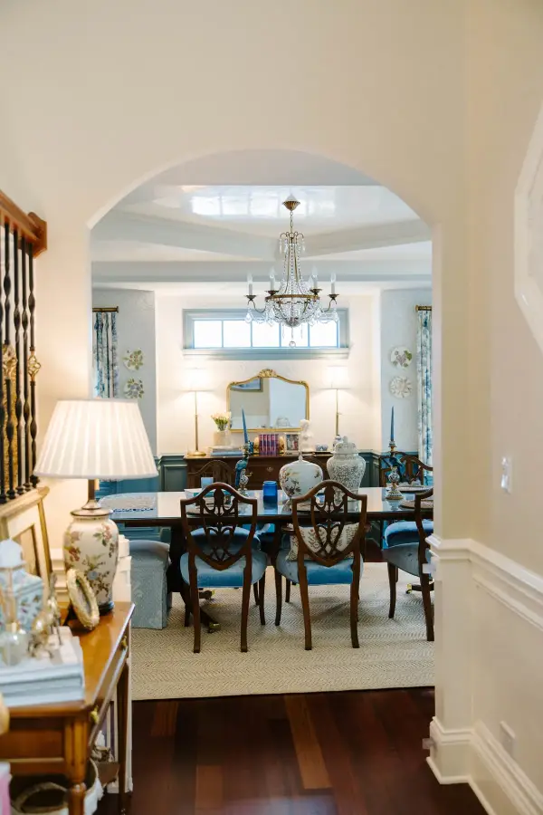 Dining Room in Paige Appleyard's family home
