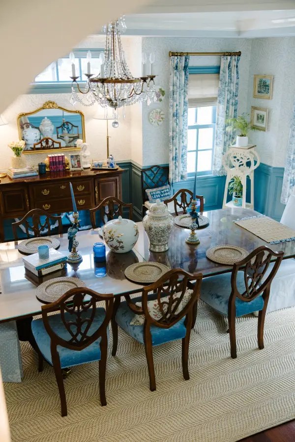 Dining Room in Paige Appleyard's family home