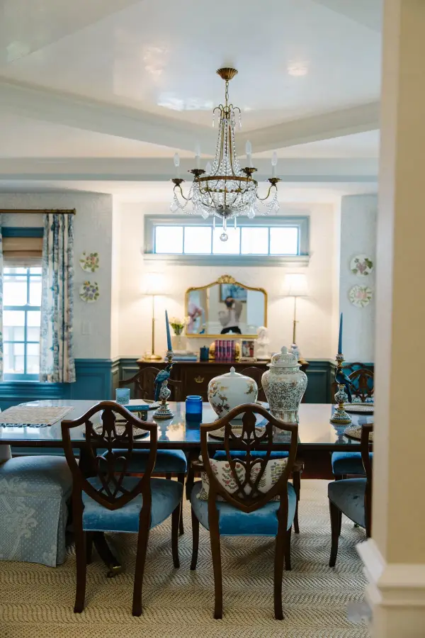 Dining Room in Paige Appleyard's family home