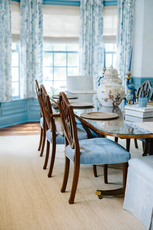 Dining Room in Paige Appleyard's family home
