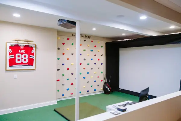 Cinema Room in Paige Appleyard's family home