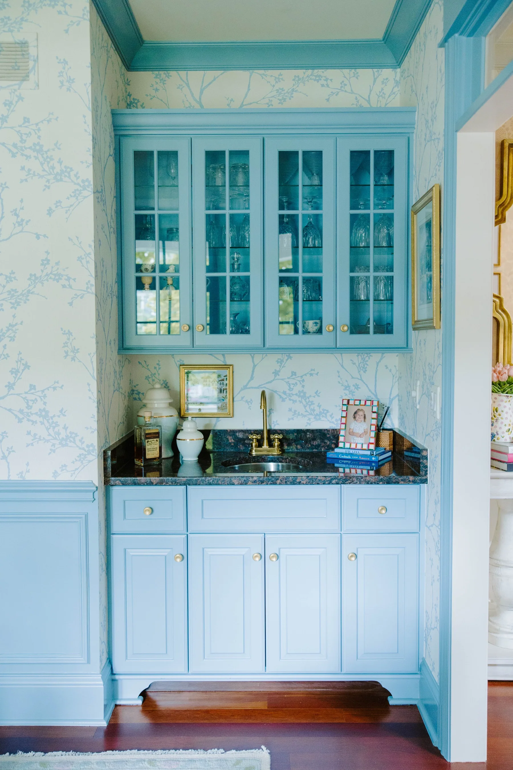A thoughtfully layered interior by Paige's Parlor Interiors