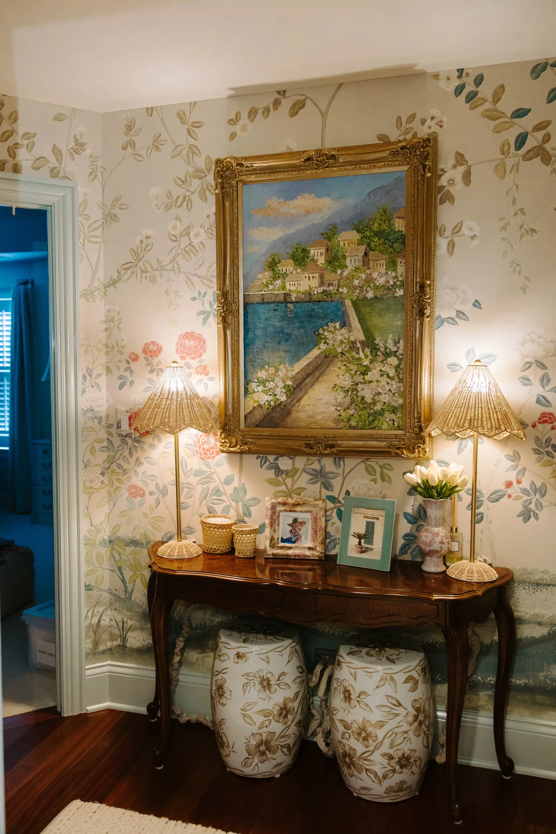 A thoughtfully layered interior by Paige's Parlor Interiors
